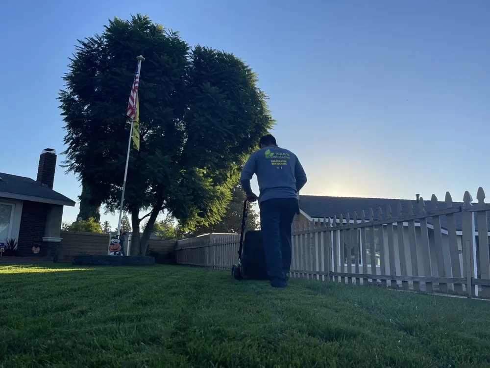 Top-rated yard cleanup service for year-round maintenance in Ontario, CA by Juan Landscaping