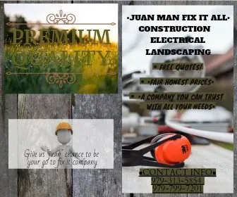 Local landscape design in Sweeny, TX - Juan Man Fix It All