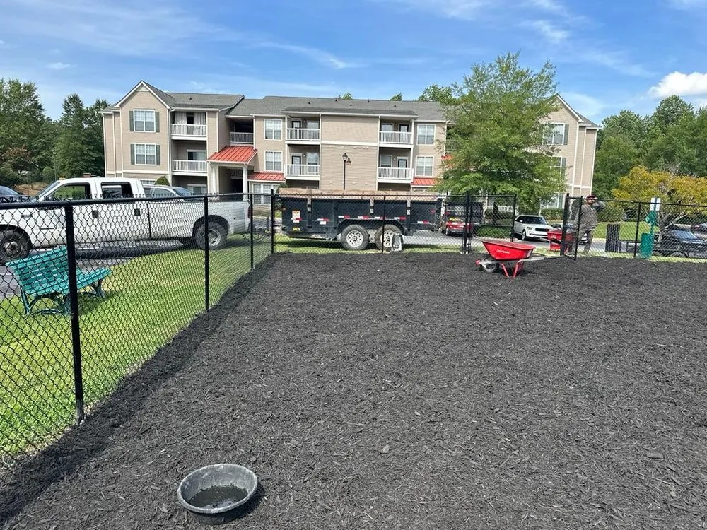 Custom landscaping services with custom design in Lugoff, SC by Juan Mata Lawn Care Services