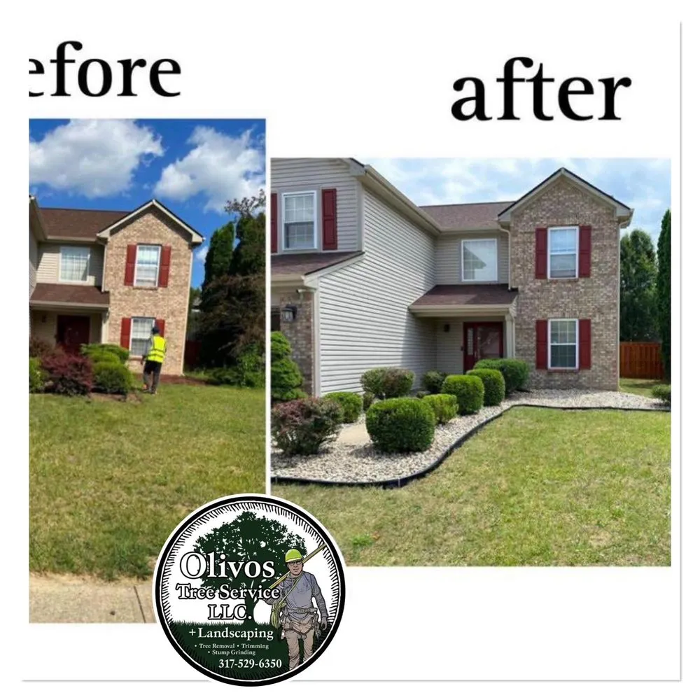 Custom outdoor landscaping in Plainfield, IN - Juan Olivos Tree Services plus Landscaping