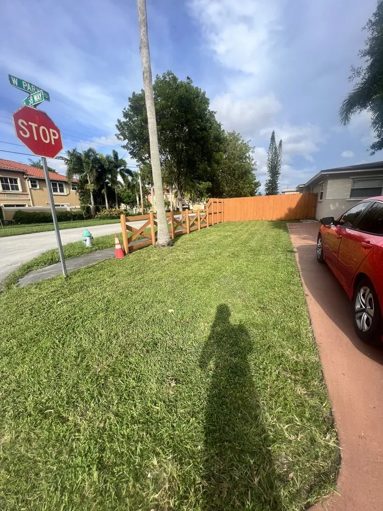 Trusted yard cleanup service for year-round maintenance in Miami, FL by Juan Tree services and Landscaping