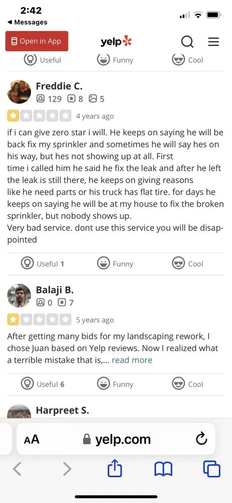 Custom lawn care service in Modesto, CA - Juan's Landscaping & Gardening Service