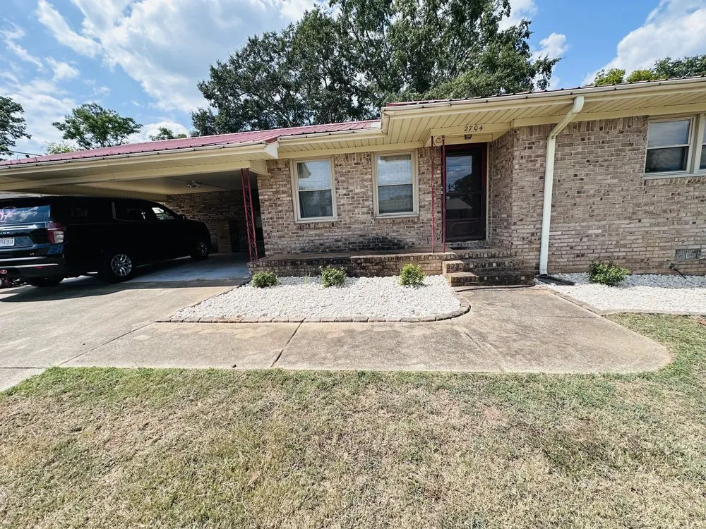 Professional landscape installation with custom design in Northport, AL by Juan’s Lawn Care And Landscaping