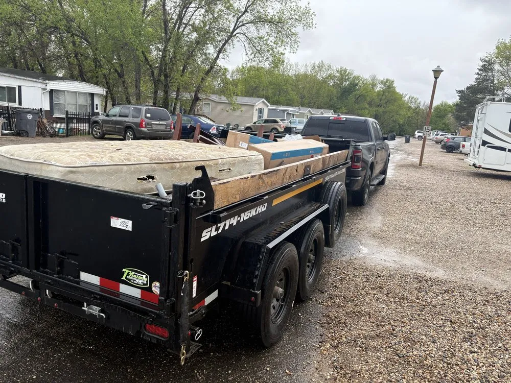 Custom landscape installation in Minot, ND - Juarez Enterprises