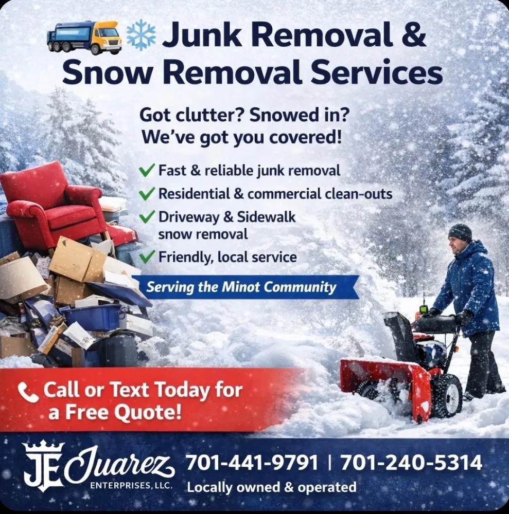 Top-rated yard maintenance experts serving Minot, ND - Juarez Enterprises