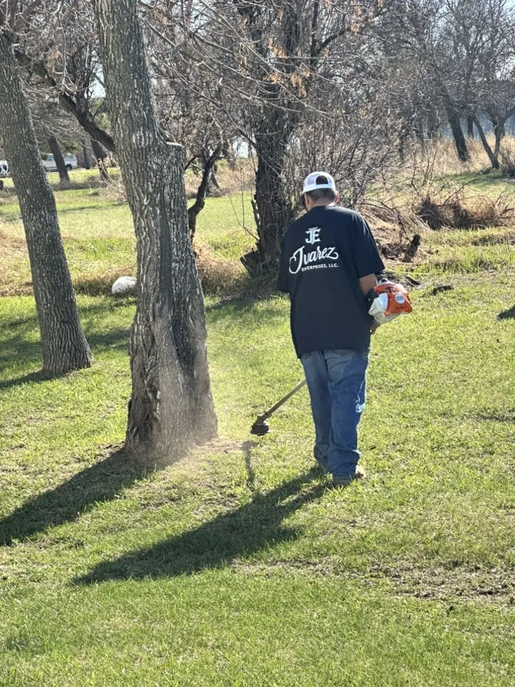 Professional lawn mowing service in Minot, ND by Juarez Enterprises