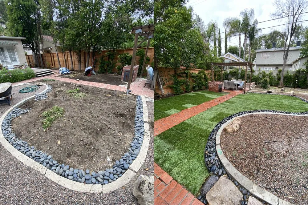 Professional yard maintenance for beautiful yards in San Fernando, CA by Juarez Landscape
