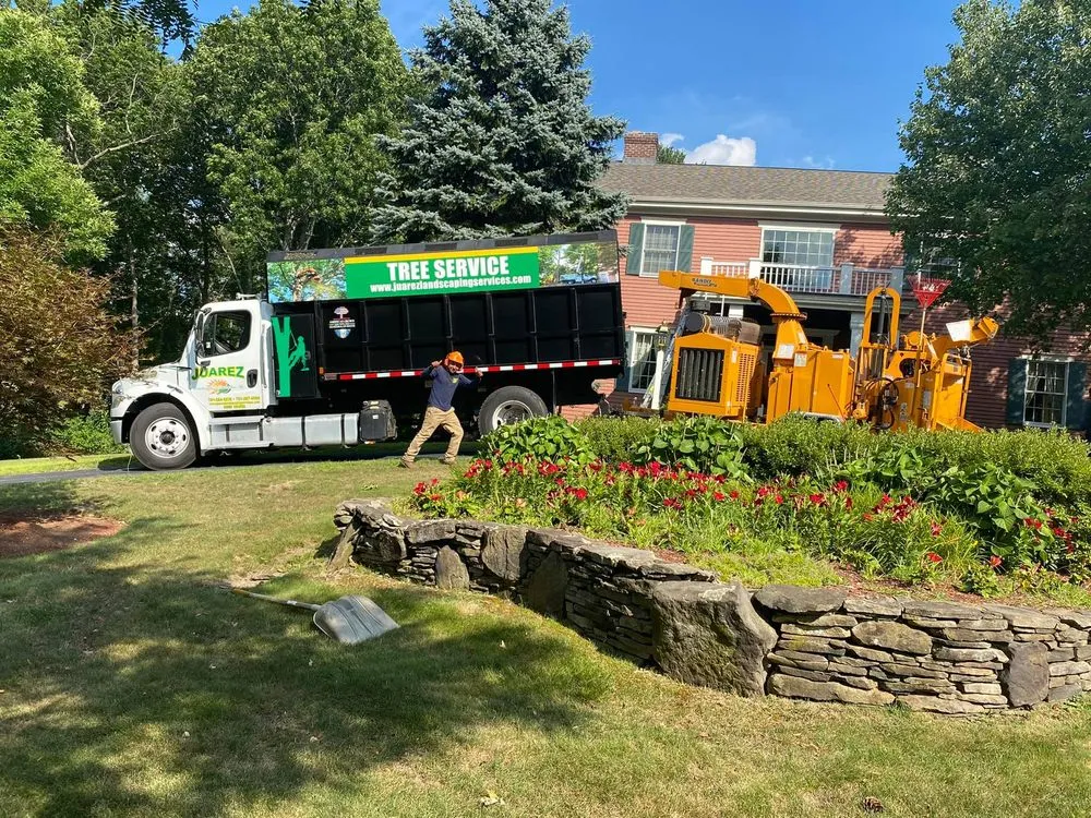 Custom landscaping services in Peabody, MA by Juarez Landscaping and Tree Services