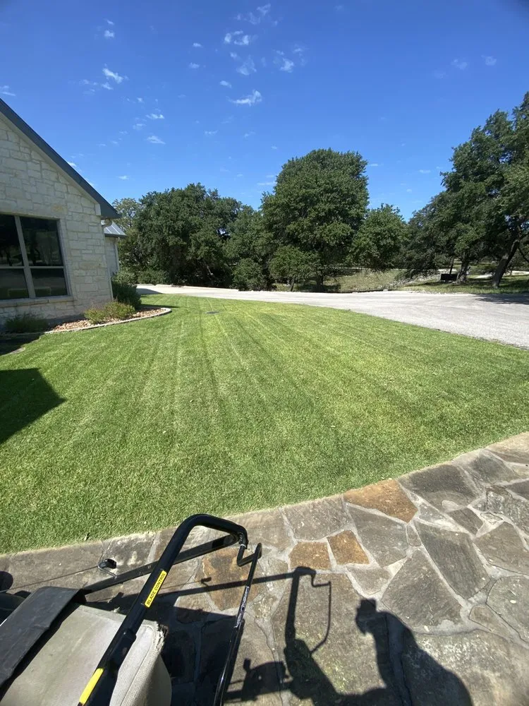 Affordable yard cleanup service for residential properties in Comfort, TX by Juarez Landscaping