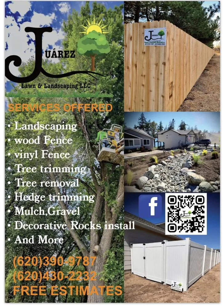 Expert residential landscaping in Dodge City, KS by Juarez Lawn & Landscaping