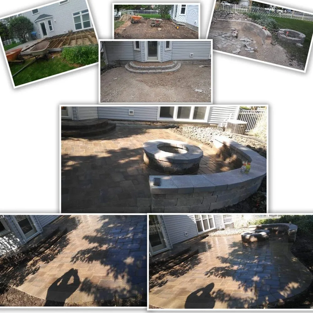 Local landscape design in Aurora, IL by Juarez R Professional Brickwork