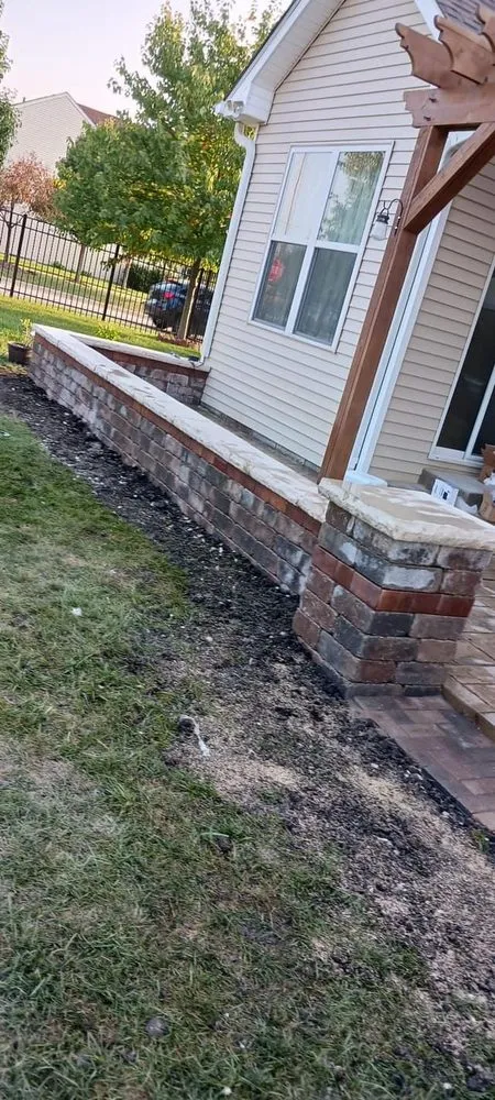 Custom landscape installation for year-round maintenance across Aurora, IL - Juarez R Professional Brickwork