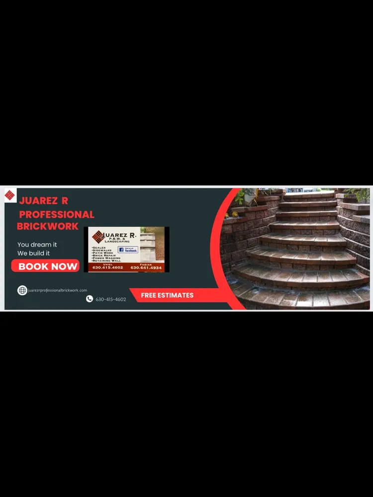 Custom garden landscaping in Aurora, IL by Juarez R Professional Brickwork