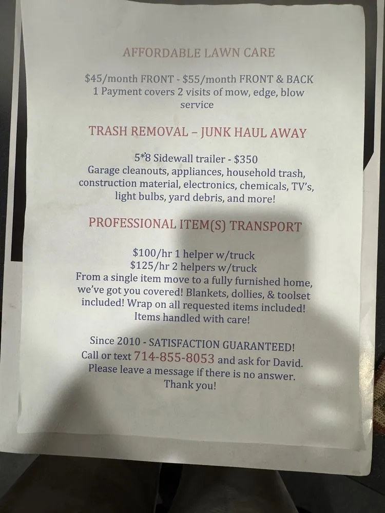 Trusted outdoor landscaping in Buena Park, CA - Juggernaut Labor