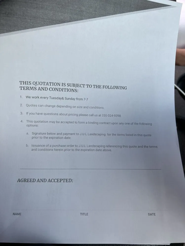 Custom lawn care service for homes in Canton, OH by JUL Landscaping