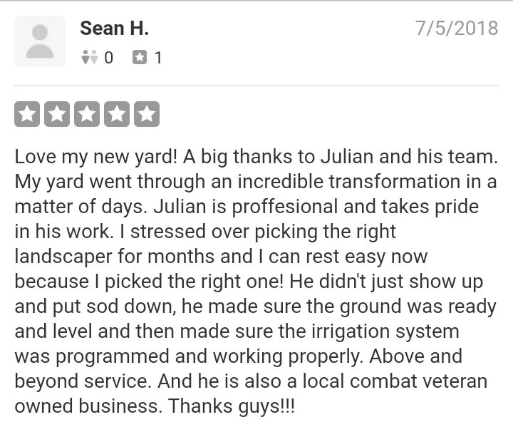 Local yard cleanup service for residential properties in Fort Mill, SC by Julian Landscape Group