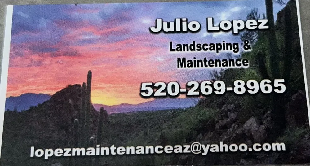Professional landscape installation for homes across Casas Adobes, AZ - Julio Lopez landscaping