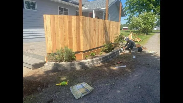 Custom landscape design with custom design across Lynden, WA - Julio's Landscaping