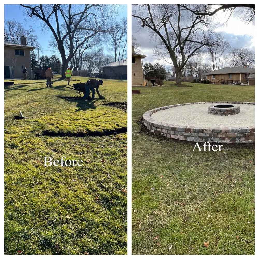 Custom garden landscaping for year-round maintenance across Warrenville, IL - Julio's Services