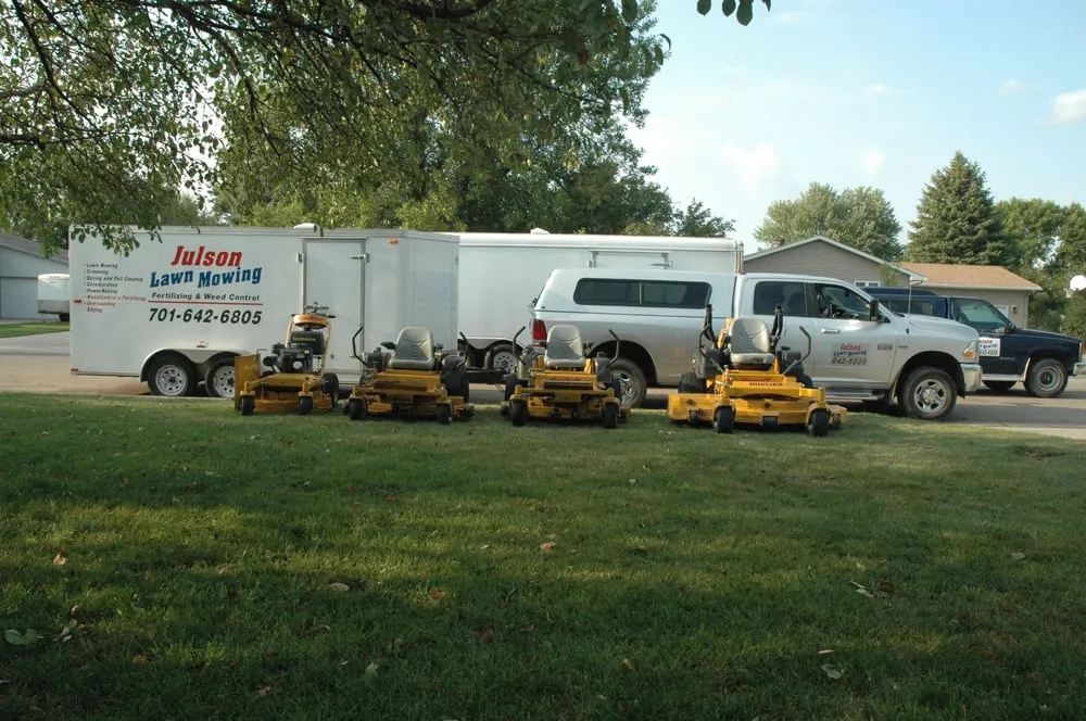 Trusted lawn care service for beautiful yards in Wahpeton, ND by Julson Lawn Mowing