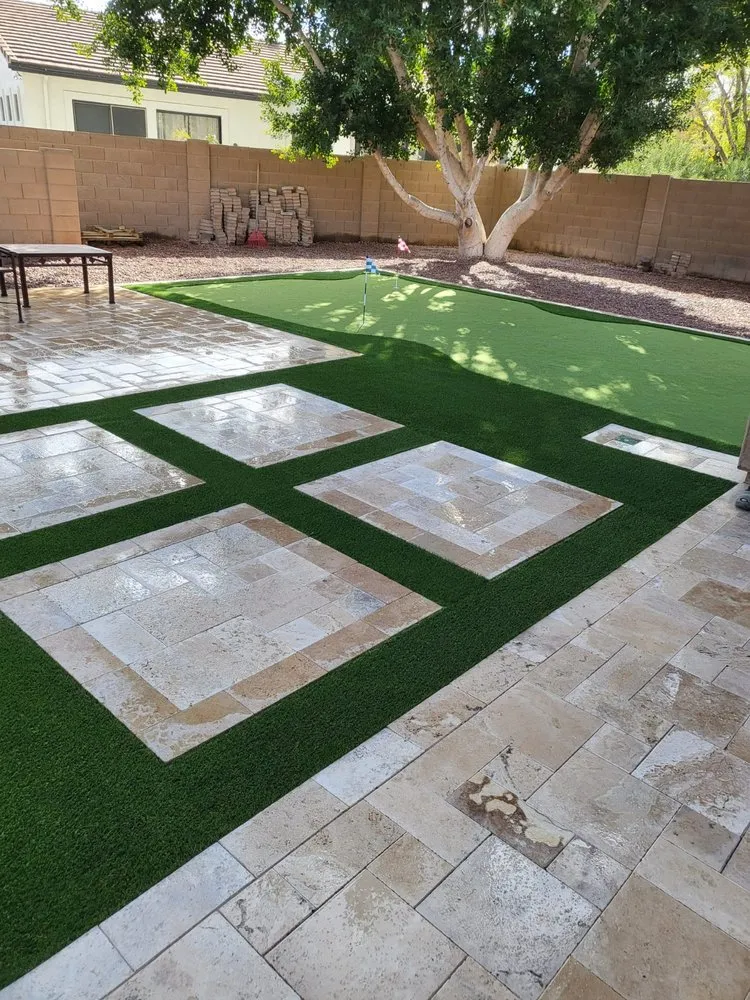 Local outdoor landscaping for homes across Mesa, AZ - July AZ Landscaping