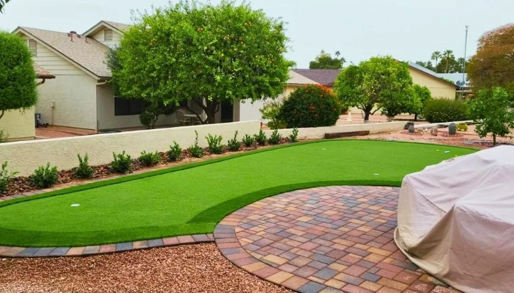 Custom residential landscaping in Mesa, AZ - July AZ Landscaping