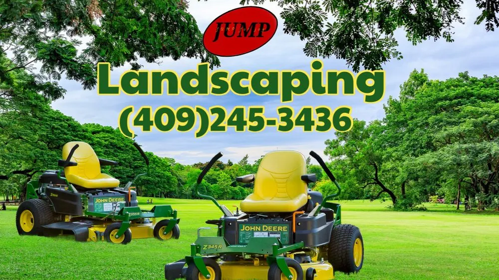 Trusted lawn mowing service for residential properties in Beaumont, TX by Jump For Joy Landscaping