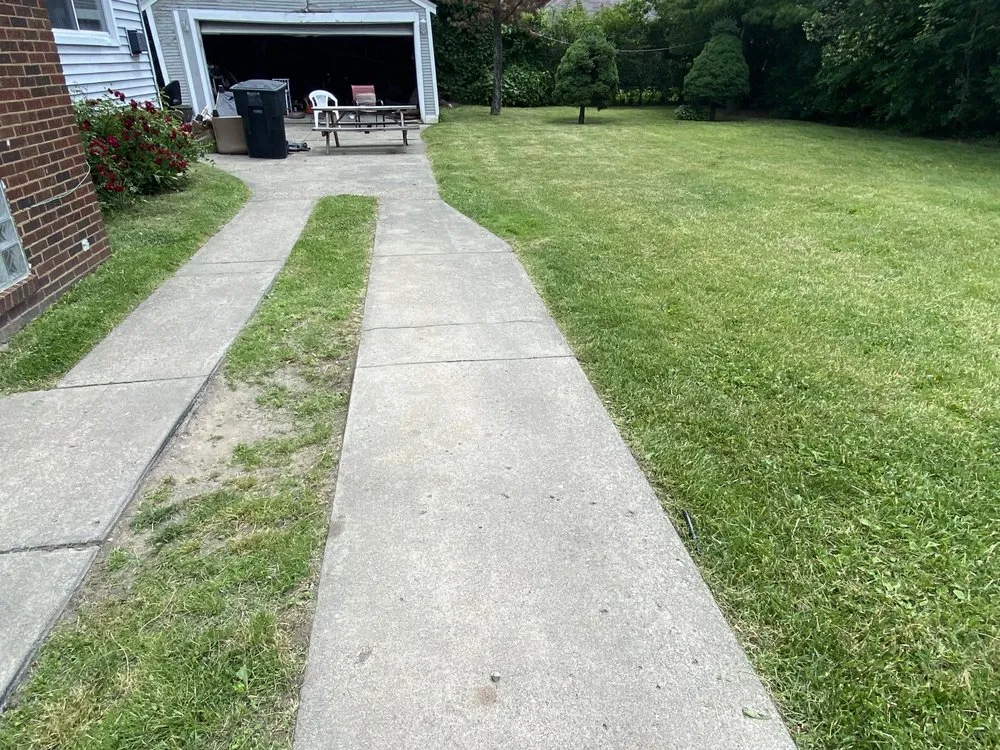 Custom landscape installation in Detroit, MI by Jungle Kutz