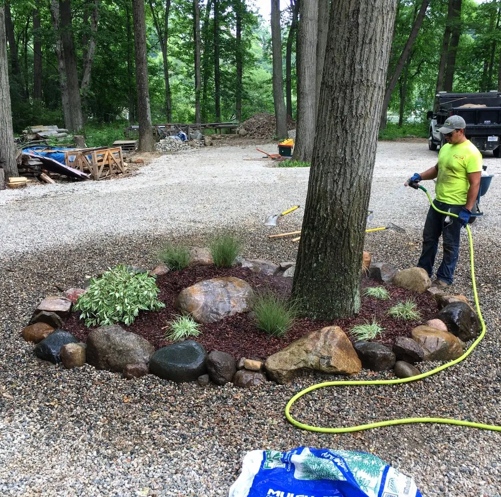 Custom outdoor landscaping in Salem, OR - Jungle