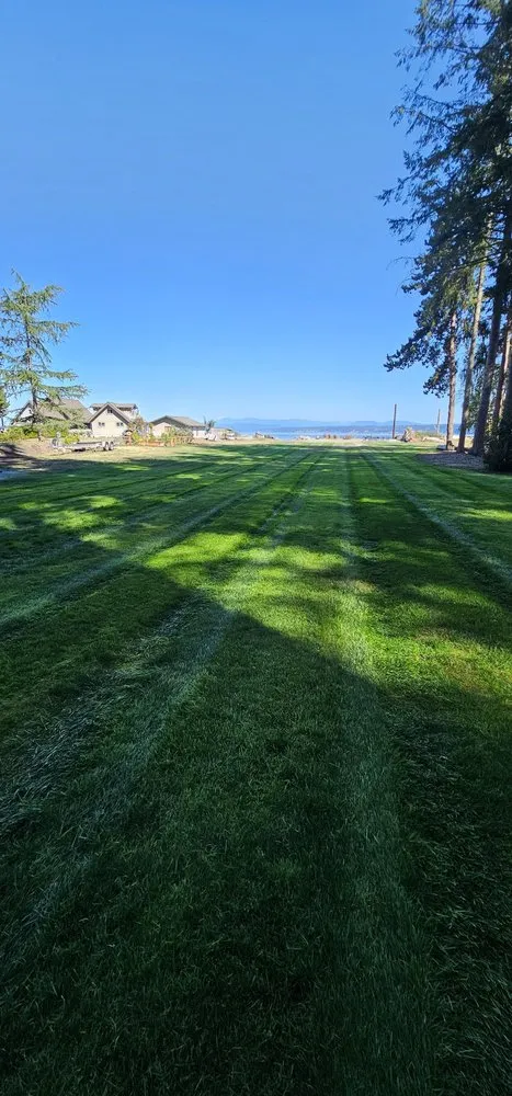 Trusted landscape installation in Camano Island, WA by Junior's Gardens Landscape