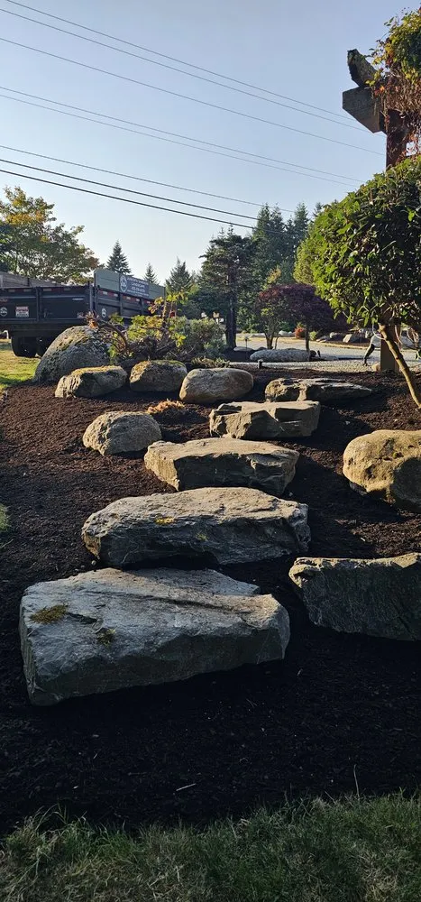 Local lawn mowing service experts serving Camano Island, WA - Junior's Gardens Landscape