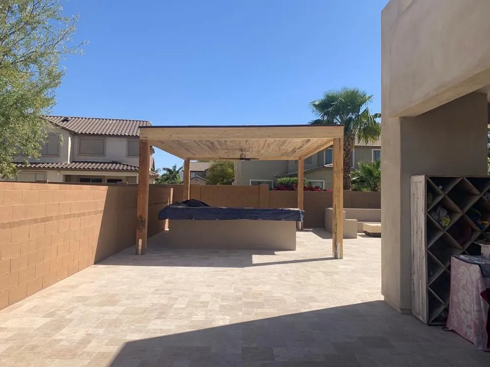 Professional residential landscaping for beautiful yards across Queen Creek, AZ - Juniors Landscaping