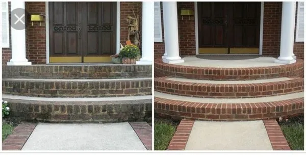 Juniors Pressure Washing and Lawn Care Logo