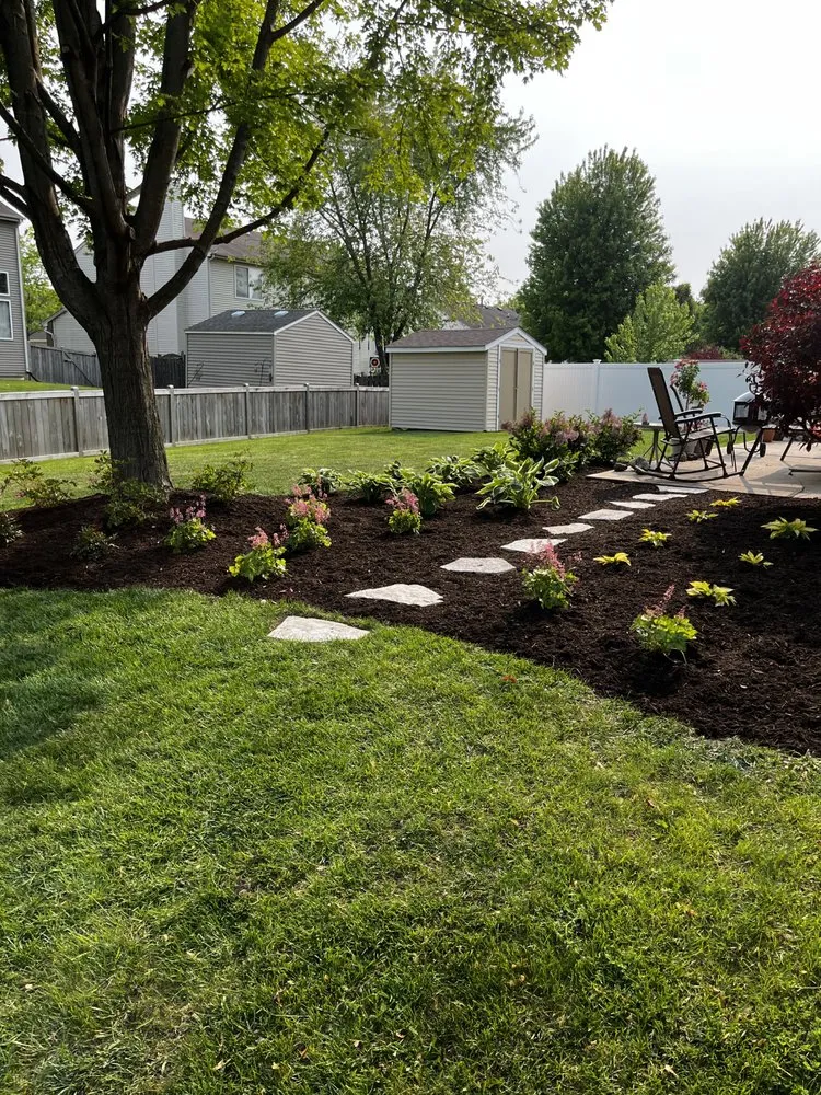 Custom yard cleanup service for year-round maintenance in Lake Villa, IL by Juniper Landscaping