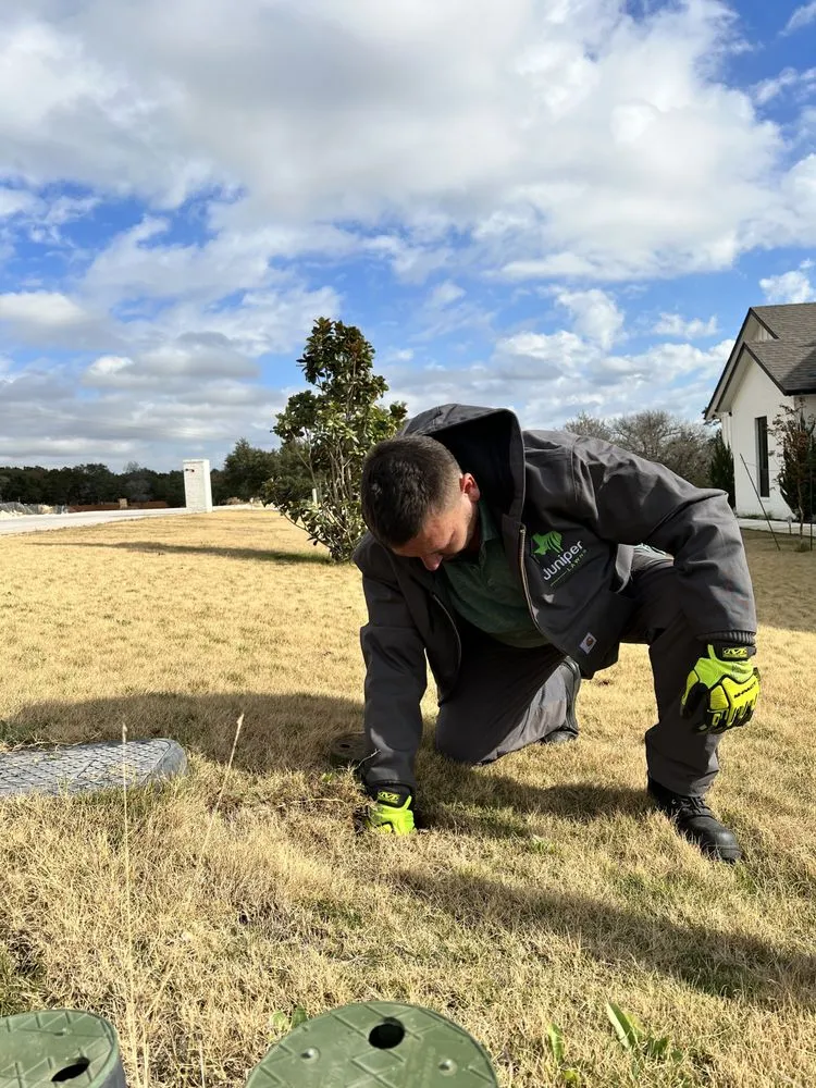 Trusted lawn mowing service near you in Liberty Hill, TX by Juniper Lawns