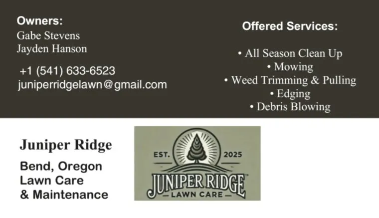Expert residential landscaping in Bend, OR - Juniper Ridge Lawn Care