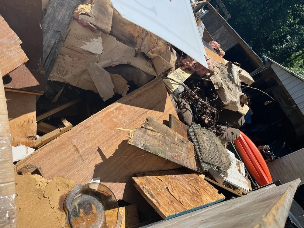 Professional landscape design for homes in Beulaville, NC by Junk - B - Gone