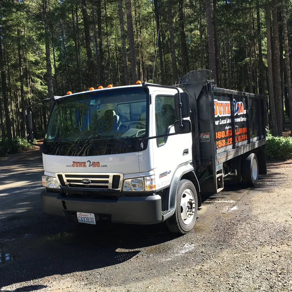 Professional residential landscaping in Port Orchard, WA by Junk 2 Go