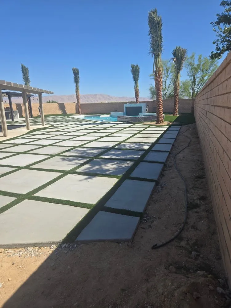 Expert residential landscaping in Victorville, CA by Junk and Lawn HD