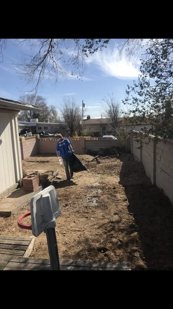 Expert garden landscaping with custom design across Albuquerque, NM - Junk Brothers Yard Maintenance