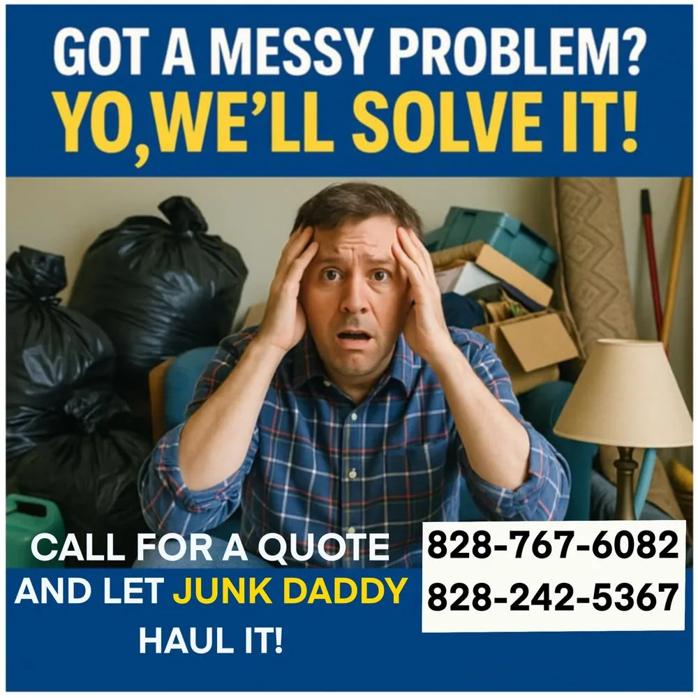 Local yard cleanup service in Fairview, NC - Junk Daddy