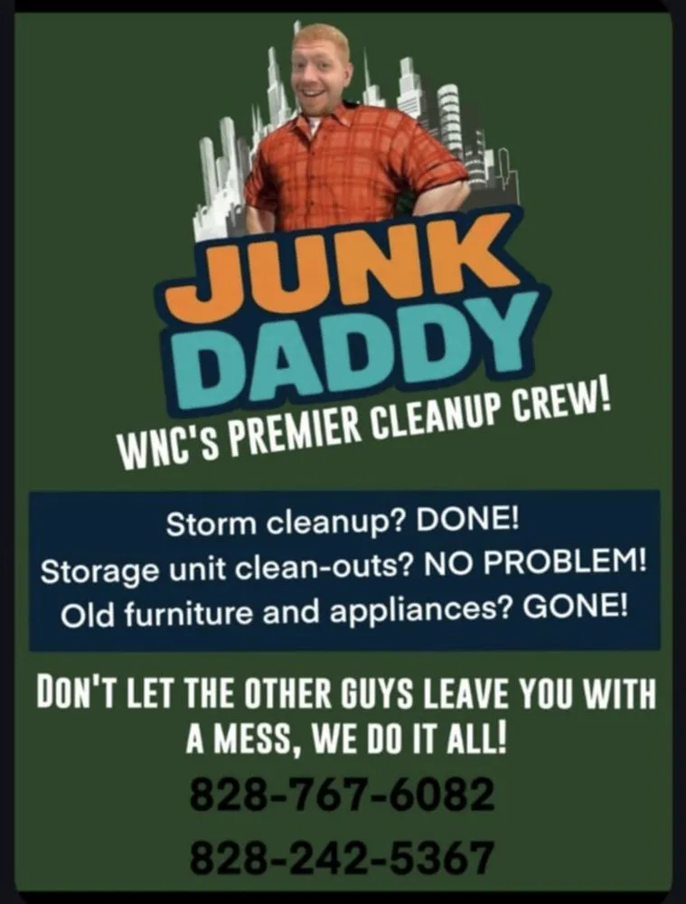 Custom yard cleanup service for year-round maintenance in Fairview, NC by Junk Daddy