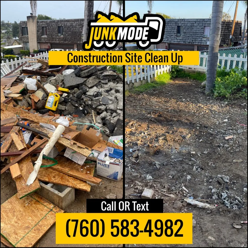 Custom lawn care service in Fallbrook, CA by Junk Mode