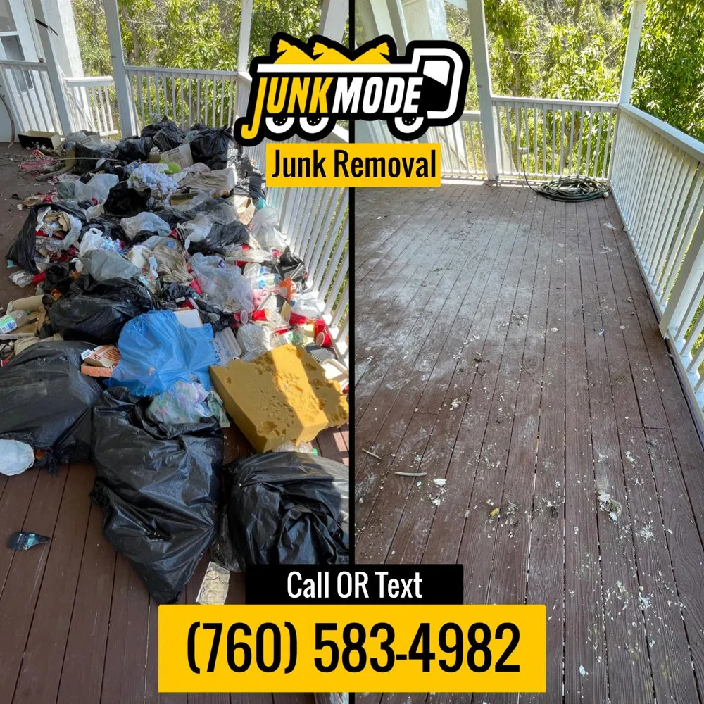 Custom lawn mowing service for beautiful yards in Fallbrook, CA by Junk Mode