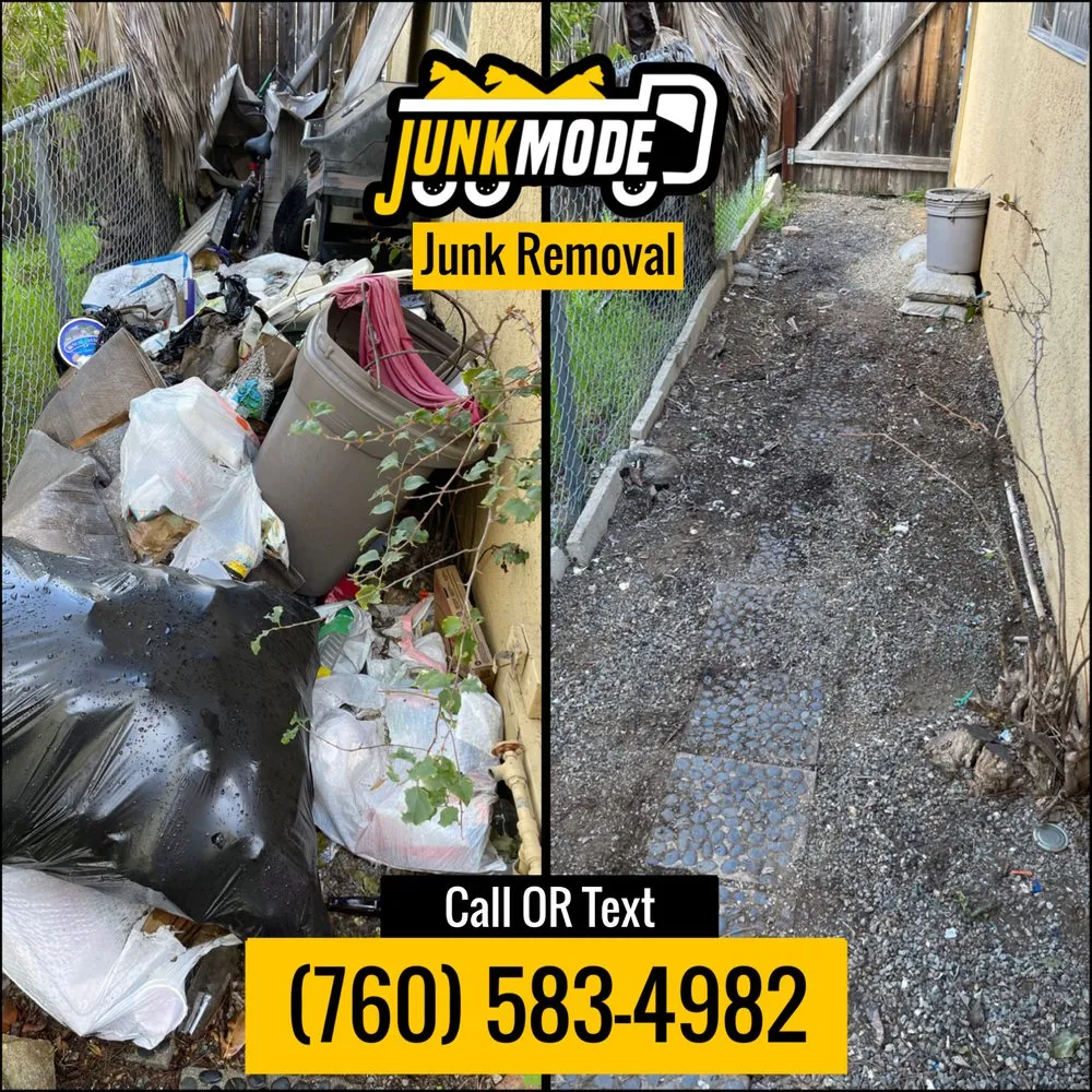 Local yard cleanup service experts serving Fallbrook, CA - Junk Mode