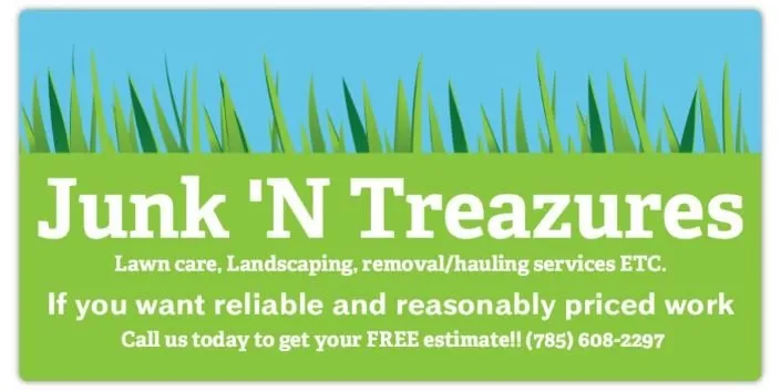 Expert lawn mowing service in Kansas City, KS by Junk 'N Treazures