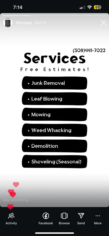 Custom garden landscaping in Lakeville, MA - Junk Outta Here