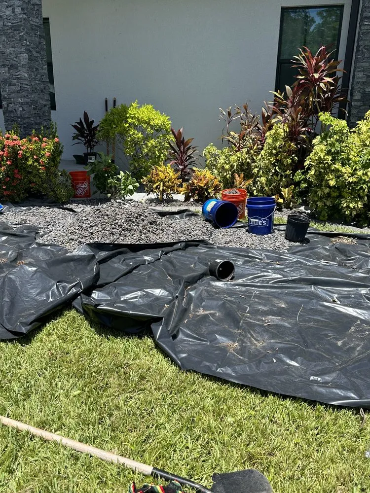 Reliable yard cleanup service for outdoor upgrades in Fort Myers, FL by Juno Landscaping