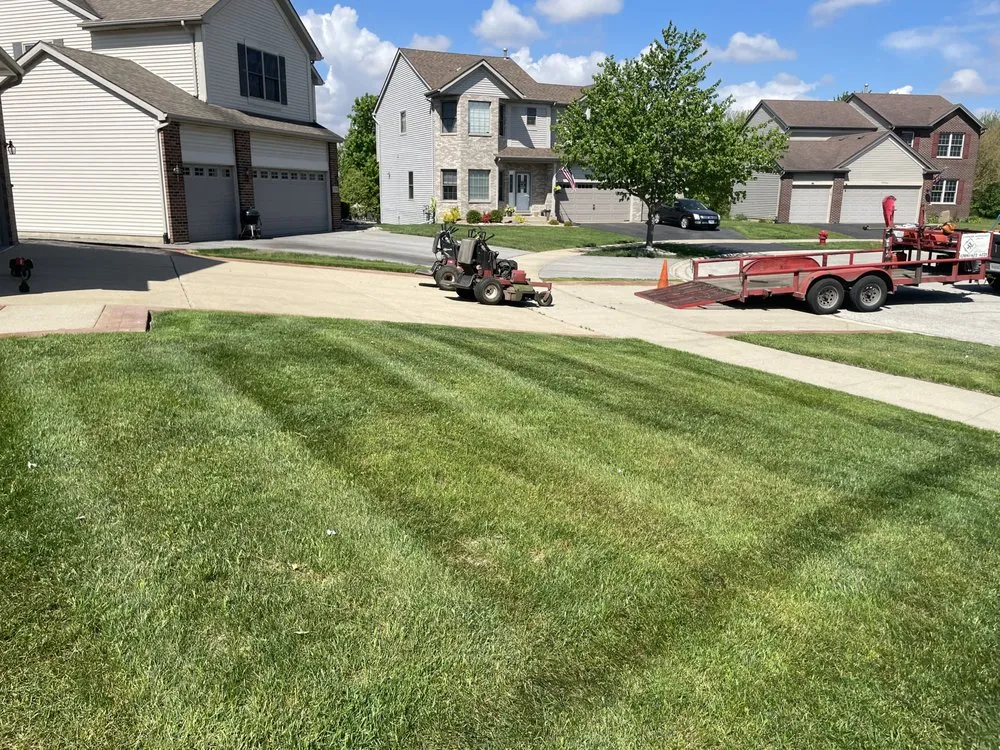Local landscape installation for year-round maintenance in Crete, IL by Juno’s Landscaping & Lawncare