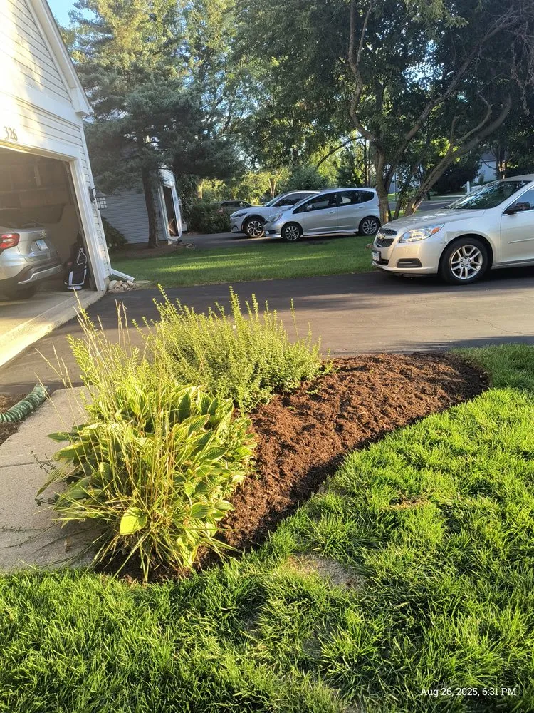 Expert outdoor landscaping for beautiful yards in Aurora, IL by Jurado's Lawn Dethaching & Aeration